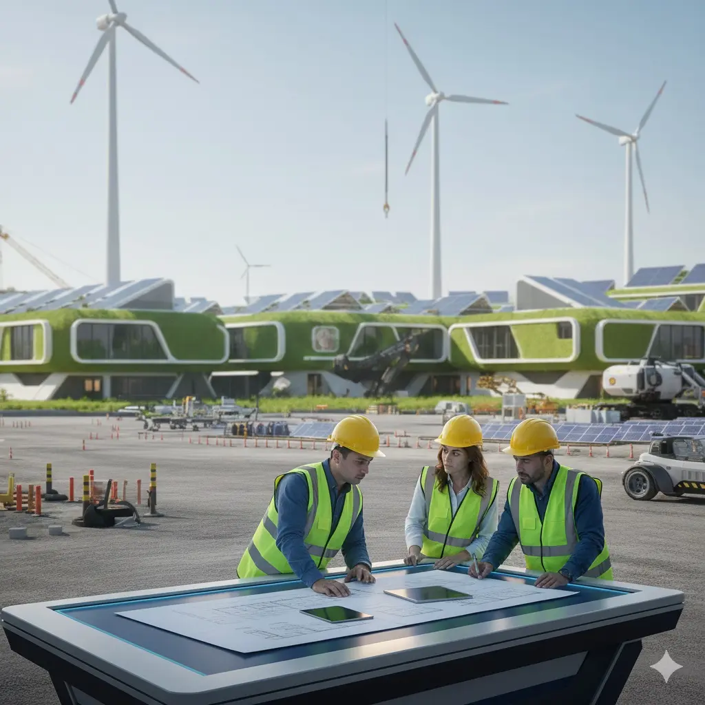 Kıbrıs'ta Berçem İnşaat tarafından geliştirilen modern yapı projeleri