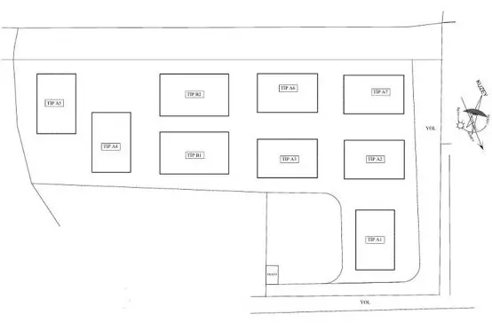 Berçem İnşaat Nova Projesi Kıbrıs mimari plan çizimi
